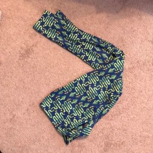 Lularoe unicorn snake leggings os